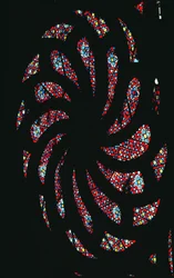 Rosetón en espiral, Capilla de los Borbones